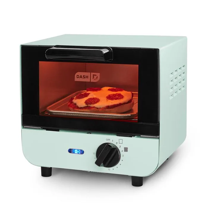 Dash Metal Blue 1 slot Toaster Oven 7 in. H X 6 in. W X 8 in. D