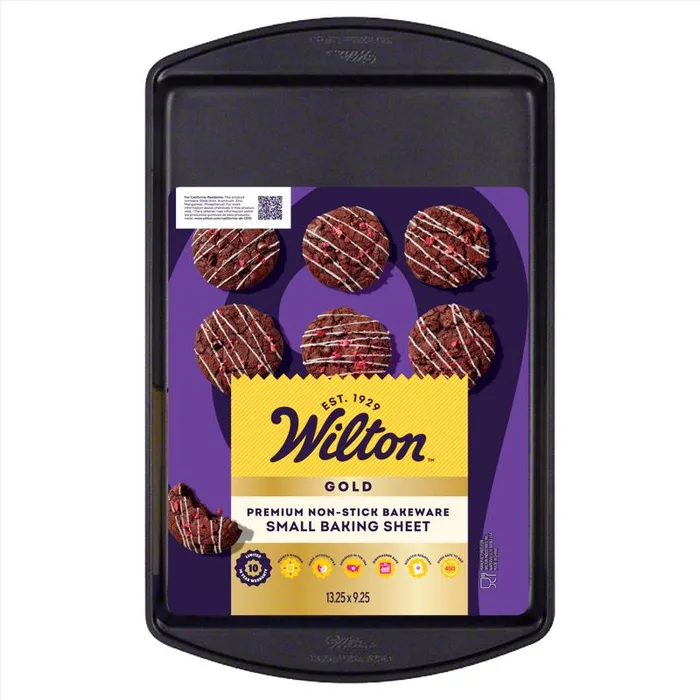 Wilton Gold 9 in. W X 13 in. L Baking Sheet Gray 1 pc