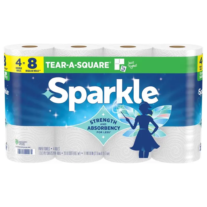 Sparkle Paper Towels 110 sheet 2 ply 1 pk (Pack of 6)
