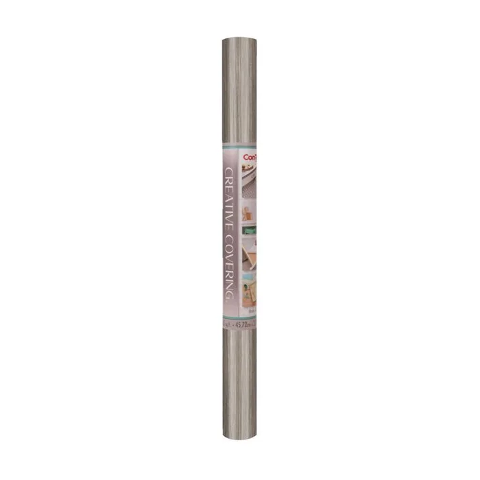 Con-Tact 9 ft. L X 18 in. W Gray Shelf Liner