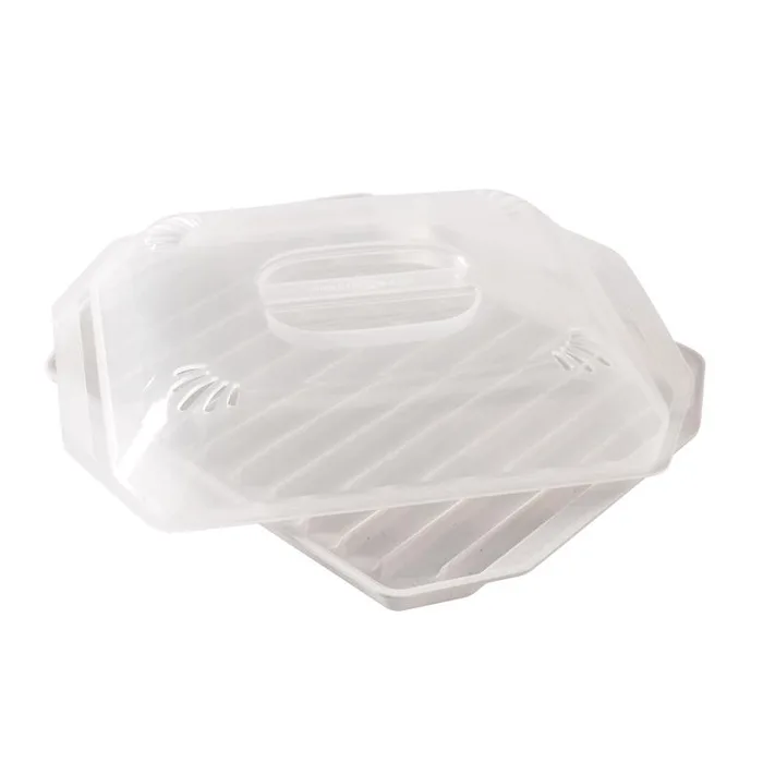 Nordic Ware 7.6 in. W X 8.8 in. L Microwave Bacon/Meat Rack Natural 2 pc