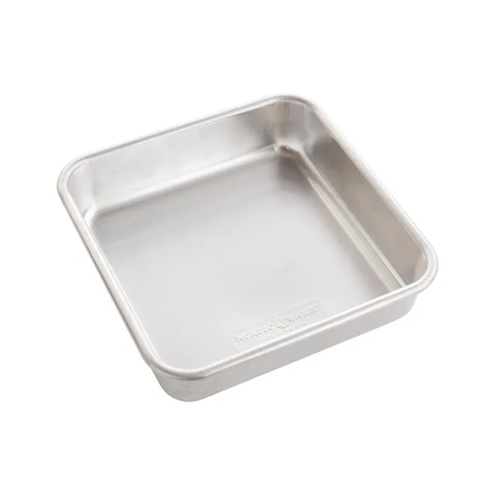 Nordic Ware 8 in. W X 8 in. L Cake Pan Silver 1 pc