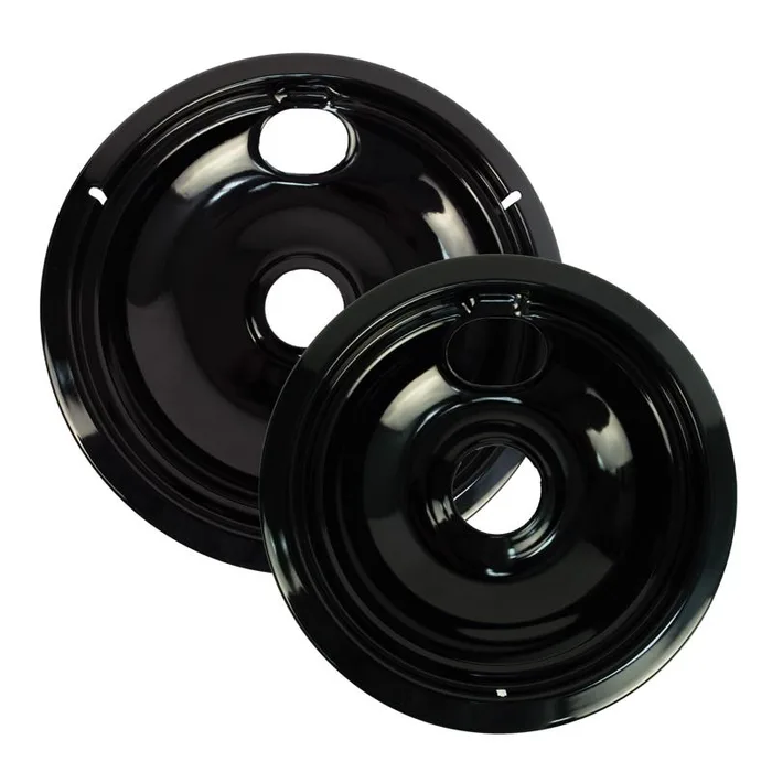 Range Kleen Black Porcelain Drip Bowl