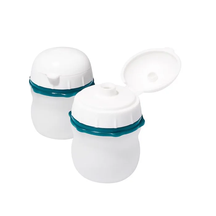 OXO Good Grips 2.3 fl. oz. White Squeeze Bottle 2 pk