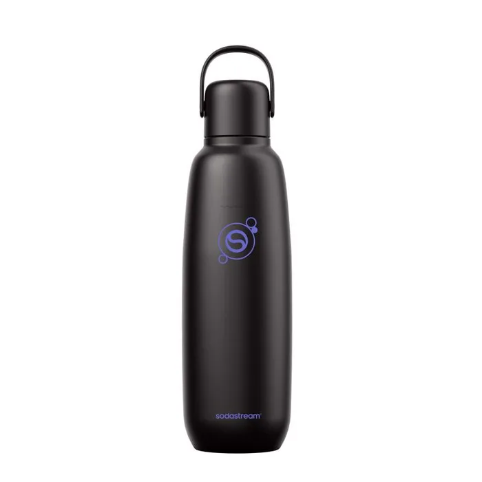 SodaStream Fizz & Go Black 30.4 oz. Carbonator Bottle 1 pk