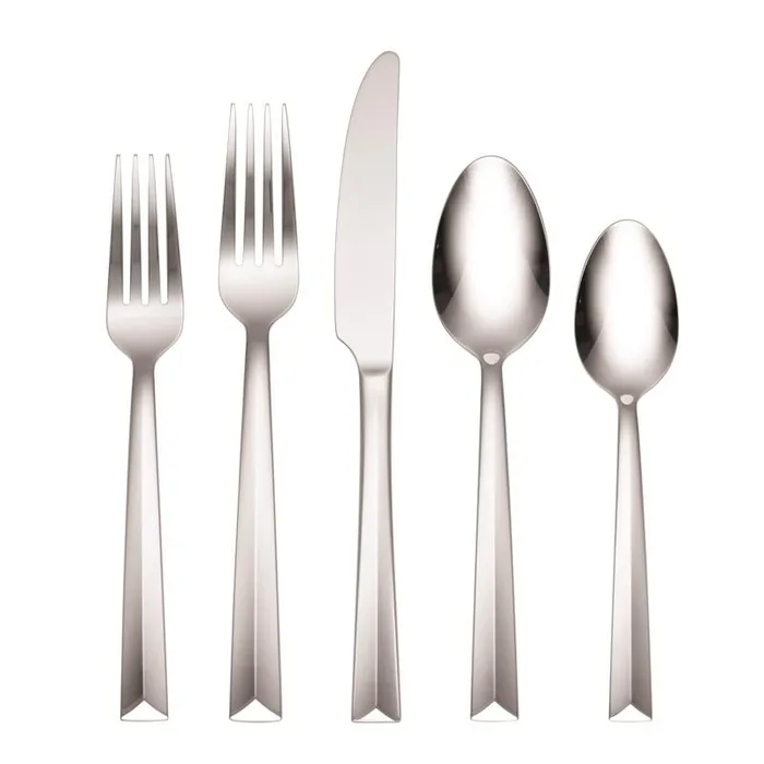 Hampton Forge Moxie Silver Stainless Steel Flatware Set 20 pc