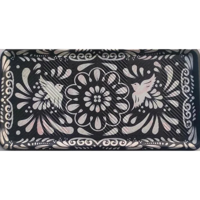 Direct Home Textiles Goup 32 in. W X 16 in. L Black Polypropylene/Rubber Boot Tray