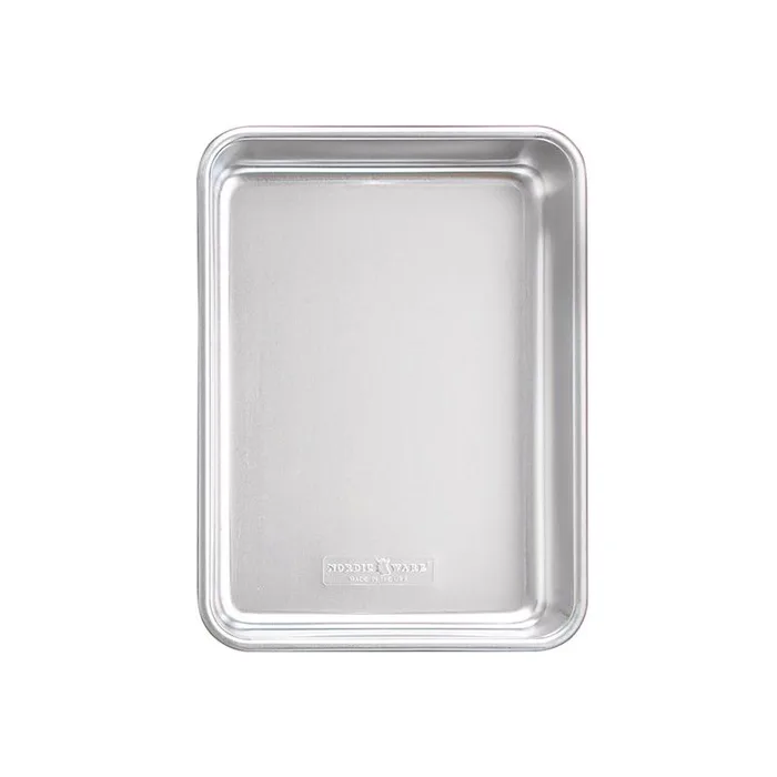 Nordic Ware 10 in. W X 13 in. L Rectangle Cake Pan Silver