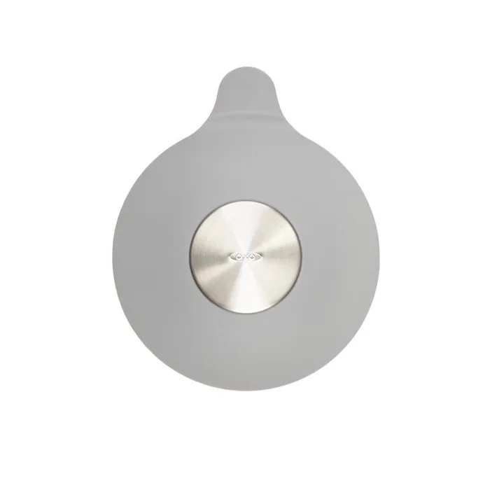 OXO Good Grips Gray Plastic/Stainless Steel Tub Stopper