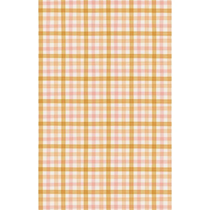 Geometry Multi Polyester Peachy Kitchen Towel 1 pk (Pack of 2)