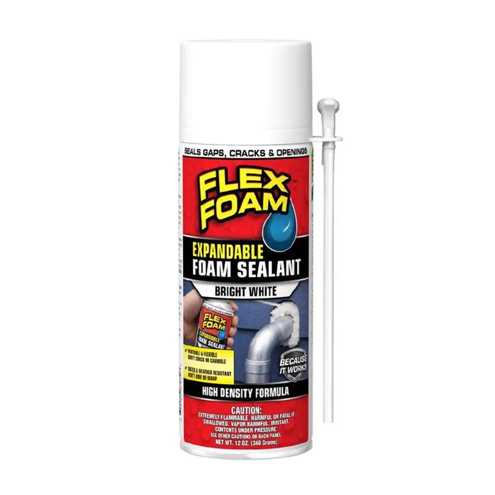 Flex Seal Family of Products Flex Foam White Foam Expanding Sealant 12 oz (Pack of 6)