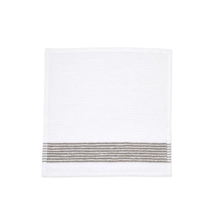 Core Home White Textile Washcloth 1 pc (Pack of 6)
