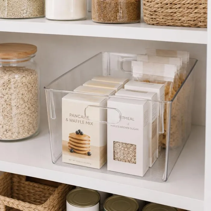 Core Home 4 in. H X 6 in. W X 15 in. D Plastic Drawer Organizer