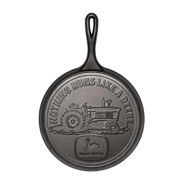 Lodge Cast Iron Griddle Pan 10.5 in. Black