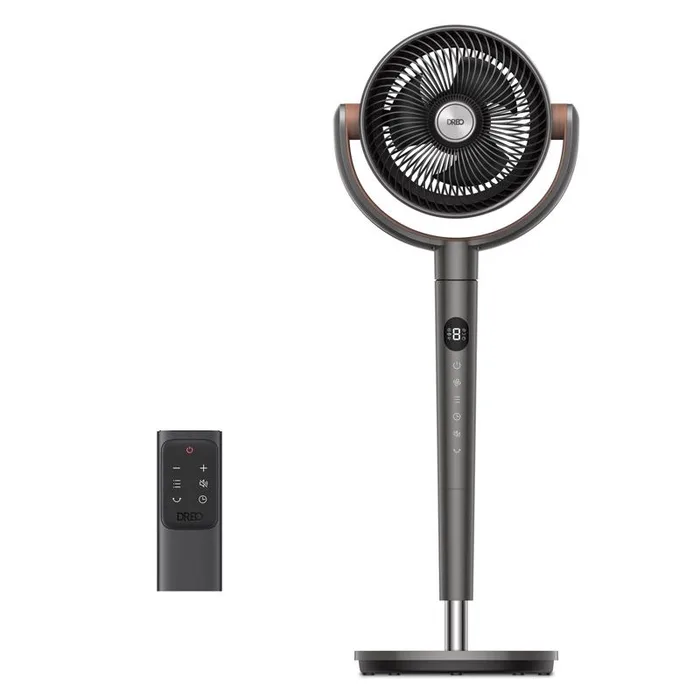 DREO 42 in. H 9 speed Oscillating Pedestal Fan Remote Control