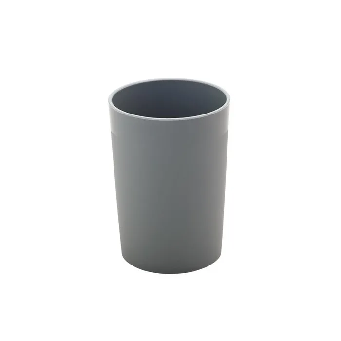 Zenna Home Soft Silver Plastic Tumbler (Pack of 3)