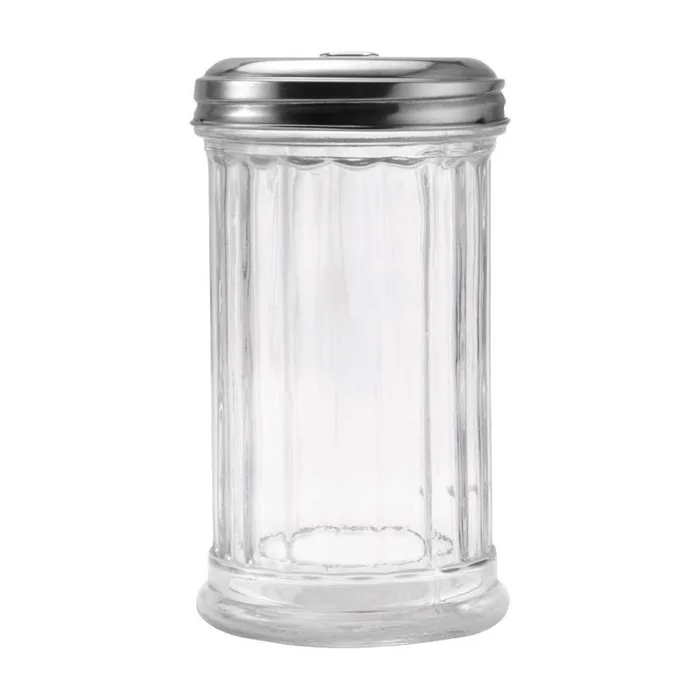 Lifetime 12 oz Clear Glass Sugar Pourer Sugar Pourer 3.1 in. D 1 pk (Pack of 4)