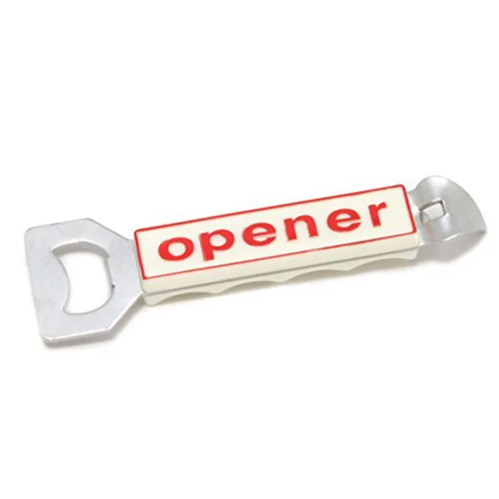 Chef Craft Chrome Silver Chrome Plated Steel Manual Bottle Opener (Pack of 3)