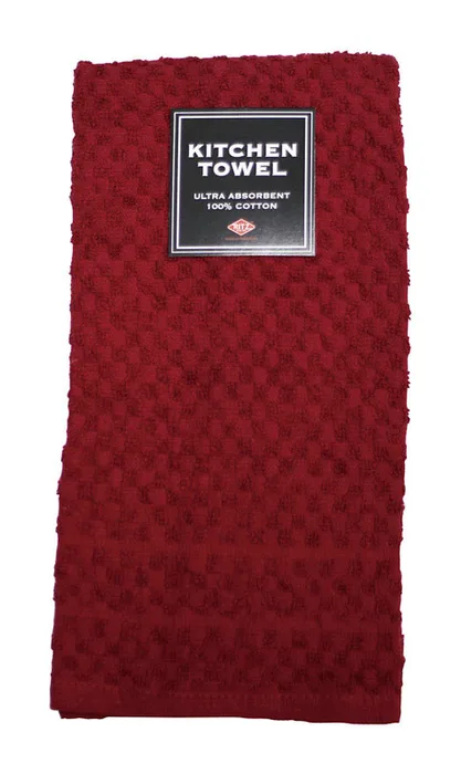 Ritz Paprika Cotton Kitchen Towel 1 pk (Pack of 6)