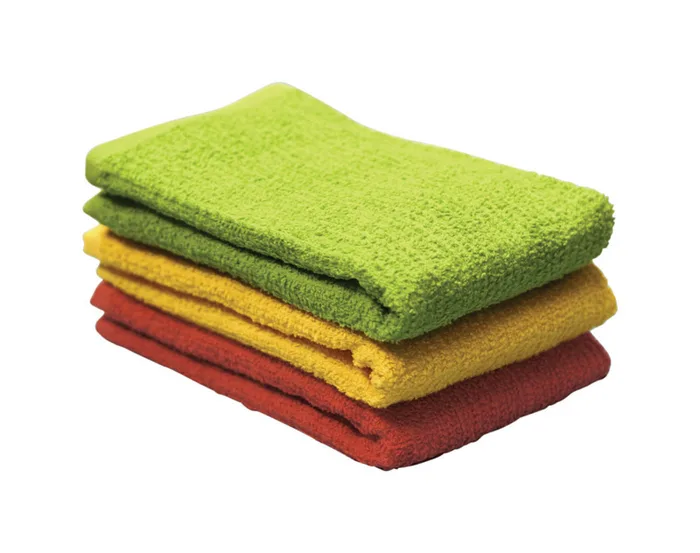 Ritz Soap&Water White Cotton Solid Bar Mop Dish Cloth 3 pk (Pack of 3)