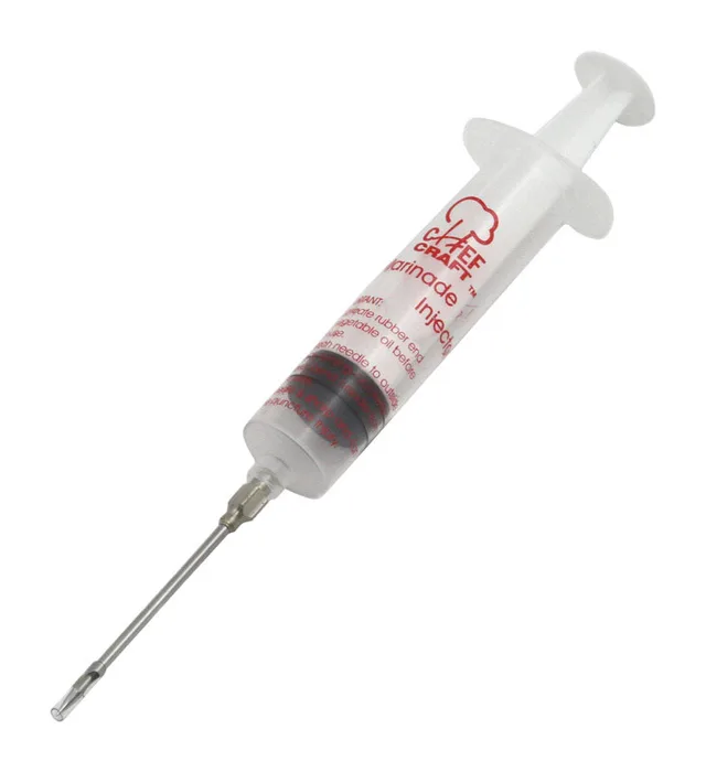 Chef Craft Clear Stainless Steel Marinade Injector 1 oz (Pack of 3)