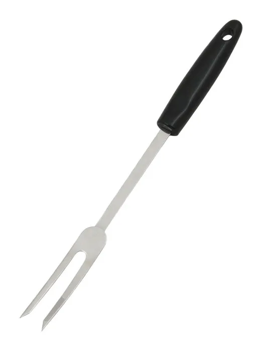 Chef Craft Black/Silver Stainless Steel Fork (Pack of 3)