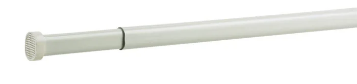 Kenney White Traditional/Transitional Tension Rod 48 in. L X 84 in. L