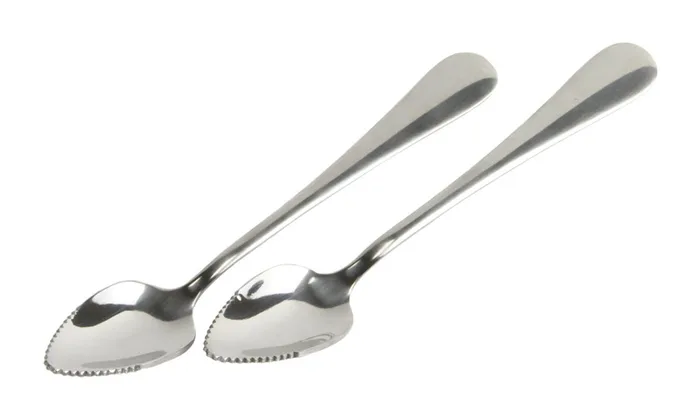 Chef Craft Silver Stainless Steel Grapefruit Spoon Set (Pack of 3)