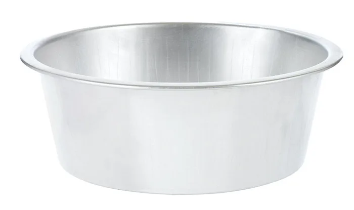 Harold Import Round Dish Pan Silver