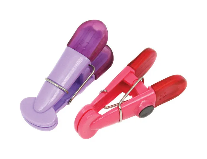 Chef Craft Assorted Colors Plastic Magnetic Clips (Pack of 3)