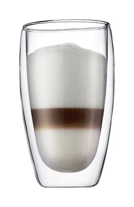Bodum 15 oz Clear BPA Free Double Wall Tumbler (Pack of 4)