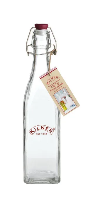 Kilner 16 oz Clear Preserver Bottle 1 pk (Pack of 4)