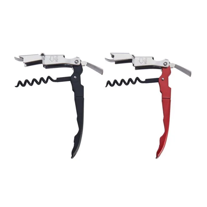Rabbit Red Teflon Wine Opener (Pack of 12)