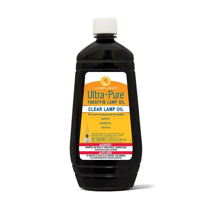 Lamplight Farms Ultra Pure Clean Burn Lamp Oil Clear 32 oz (Pack of 12)
