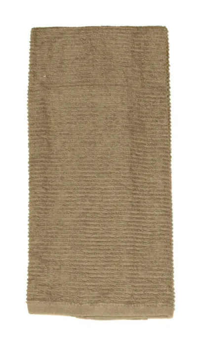 Ritz Royale Mocha Cotton Solid Kitchen Towel 1 pk (Pack of 3)