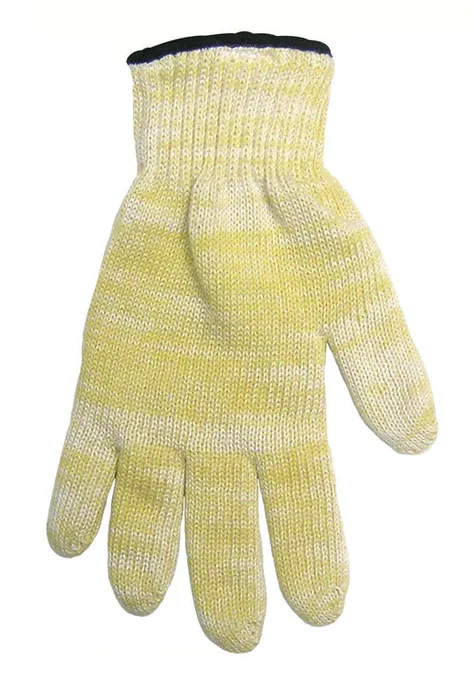 Ritz Pyroguard White/Yellow Aramid Fibers Oven Mitt (Pack of 6)