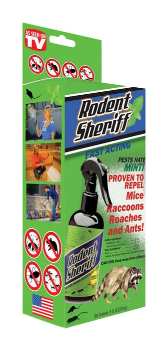 As Seen On Tv Rodent Sheriff Animal Repellent Liquid For Rodents 8 oz