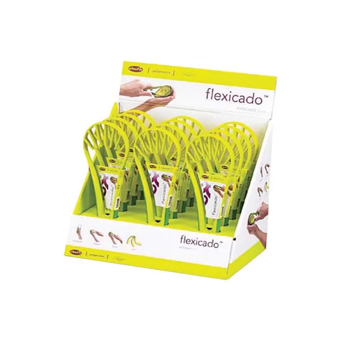 Chef'n Flexicado Green Plastic Avocado Slicer (Pack of 12)