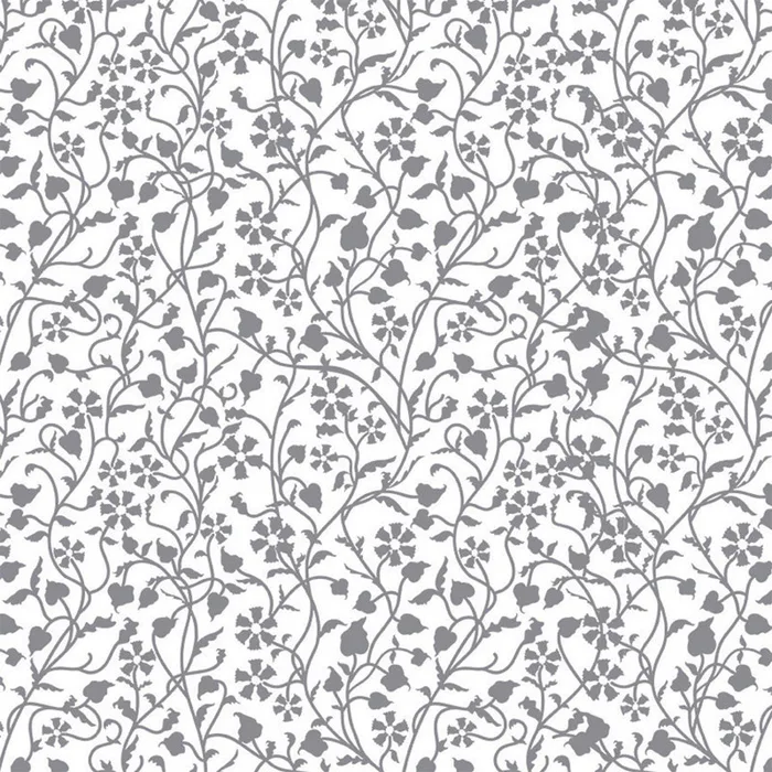 Con-Tact Grip Prints 4 ft. L X 18 in. W Mercedes Gray Non-Adhesive Shelf Liner (Pack of 6)