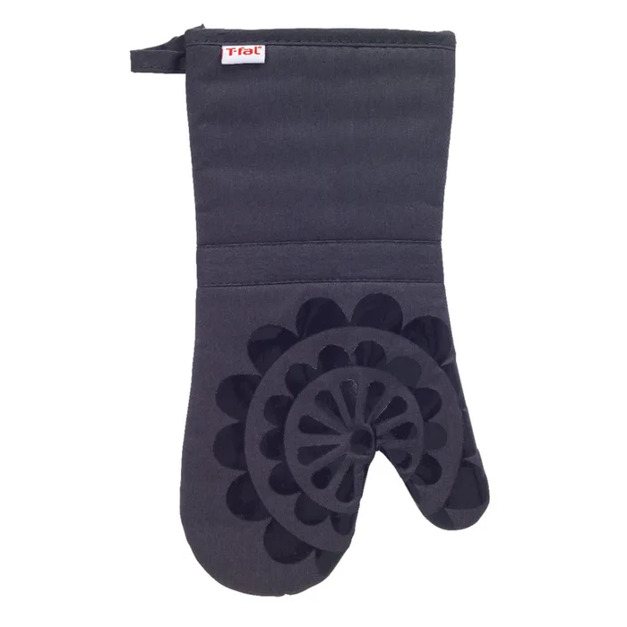 T-Fal Charcoal Medallion Cotton Oven Mitt (Pack of 6)
