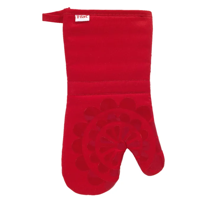 T-Fal Red Medallion Cotton Oven Mitt (Pack of 6)