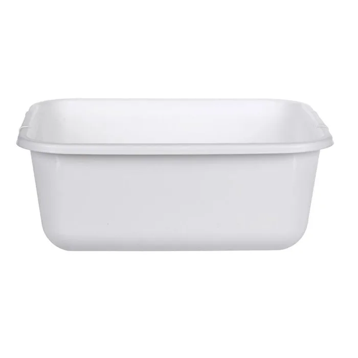 Rubbermaid White Plastic Dishpan 11.4 qt