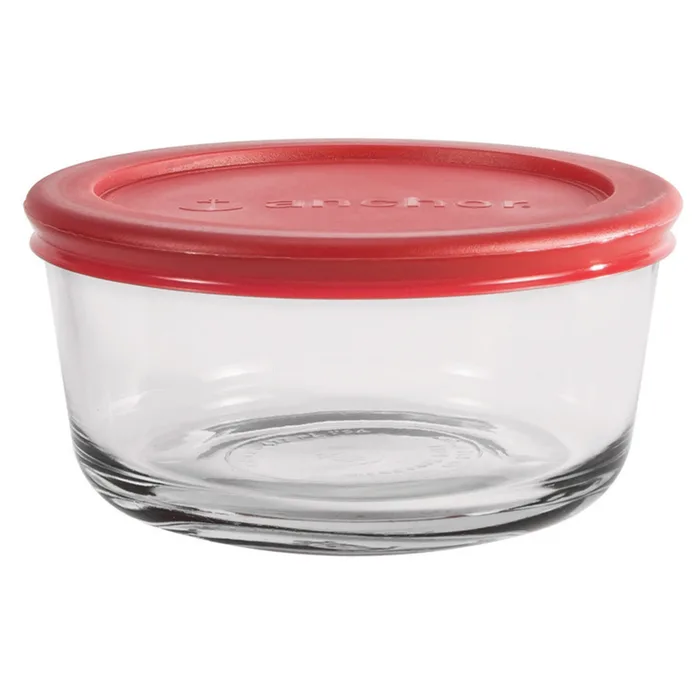 Anchor Hocking 2 cups Clear Food Storage Container 1 pk (Pack of 6)