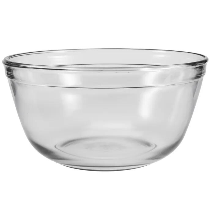Anchor Hocking Oneida Mixing Bowl Clear (Pack of 2)