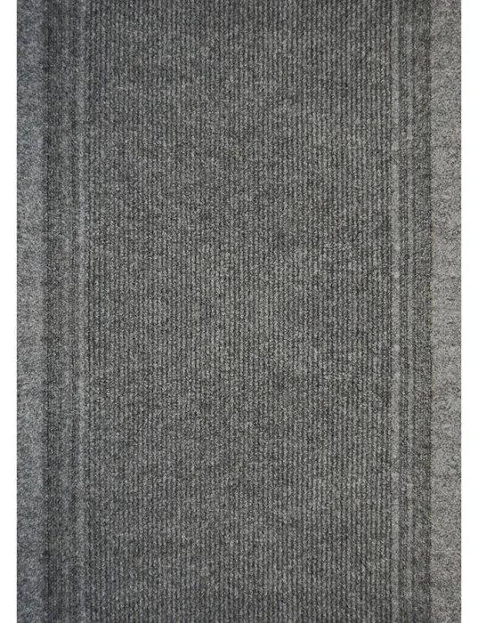 Multy Home Tracker 60 ft. L X 26 in. W Gray Nonslip Carpet Runner