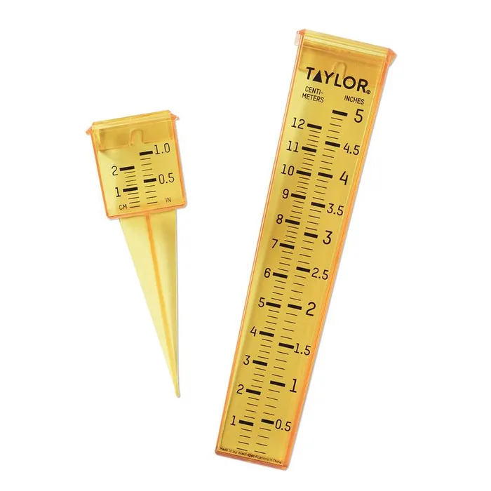 Taylor Square Rain Gauge Ground 1.97 in. W X 1.77 in. L (Pack of 6)