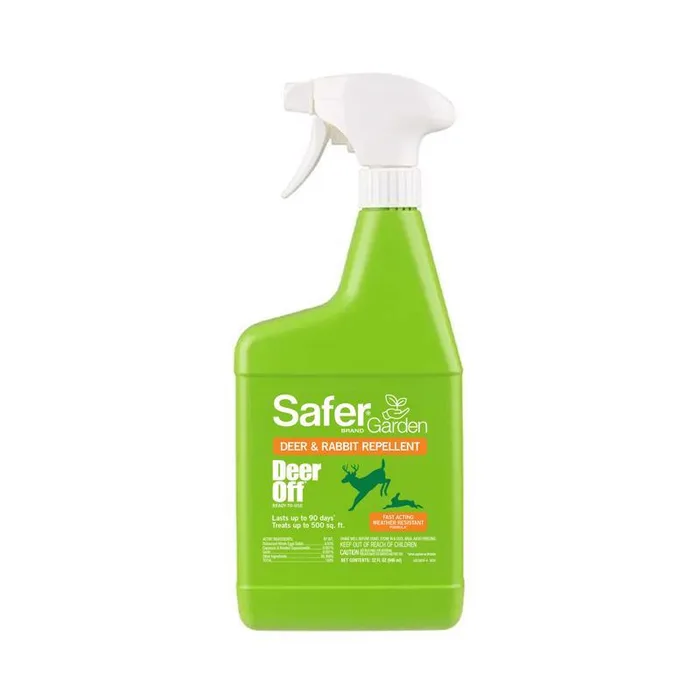 Safer Brand Deer Off Animal Repellent Liquid For Deer and Rabbits 32 oz (Pack of 6)