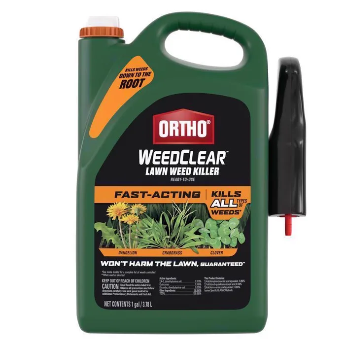 Ortho WeedClear Weed Killer RTU Liquid 1 gal (Pack of 4)
