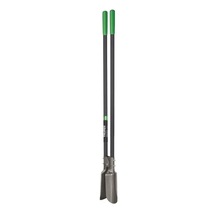 Truper 59 in. Steel Atlas Pattern Post Hole Digger Fiberglass Handle