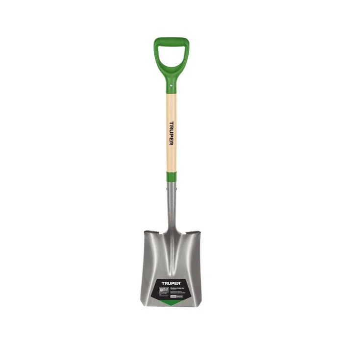 Truper 41 in. Steel Square Transfer Shovel Wood Handle (Pack of 6)